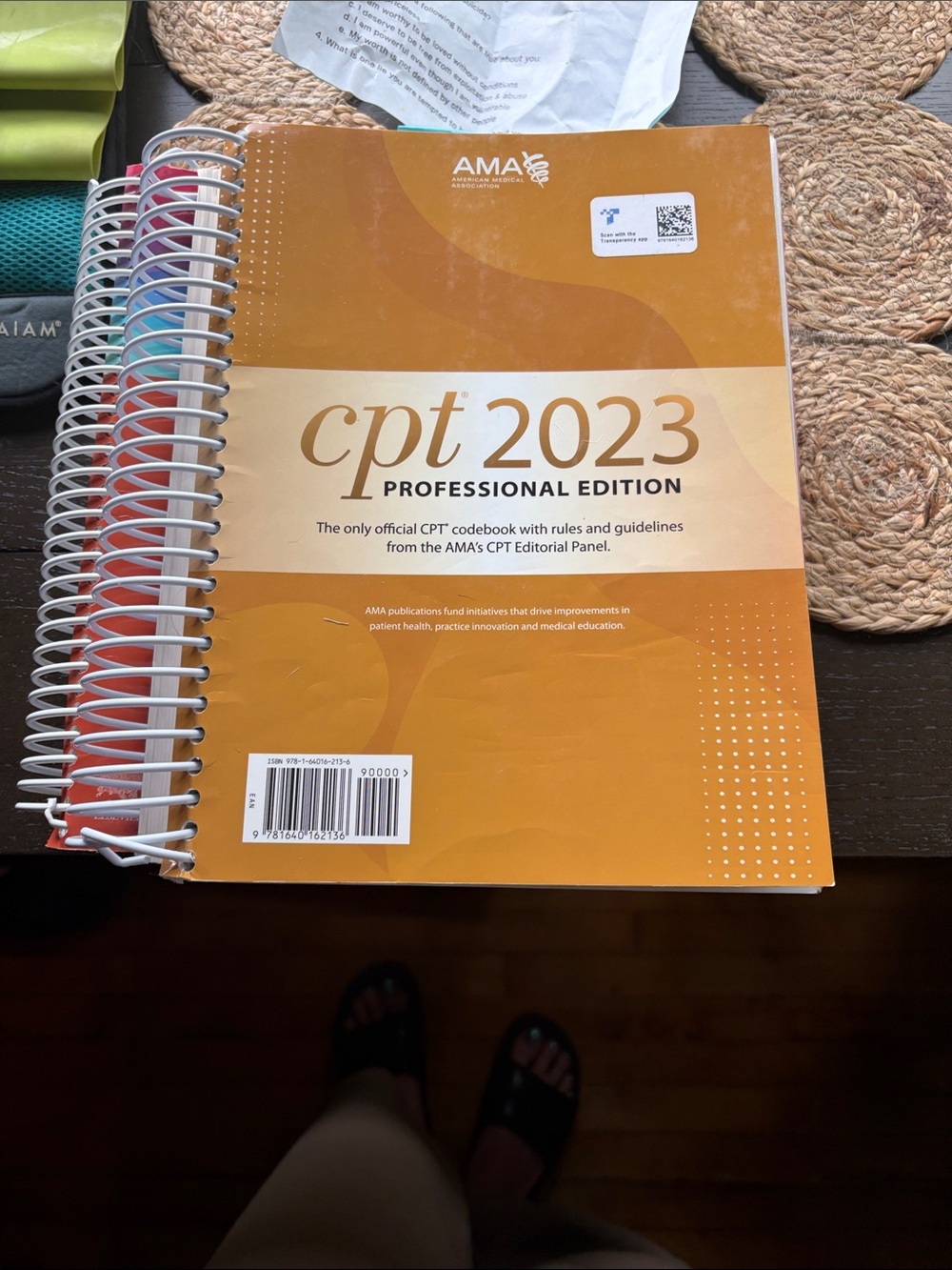 CPT 2023 Professional Edition Codebook - Orange